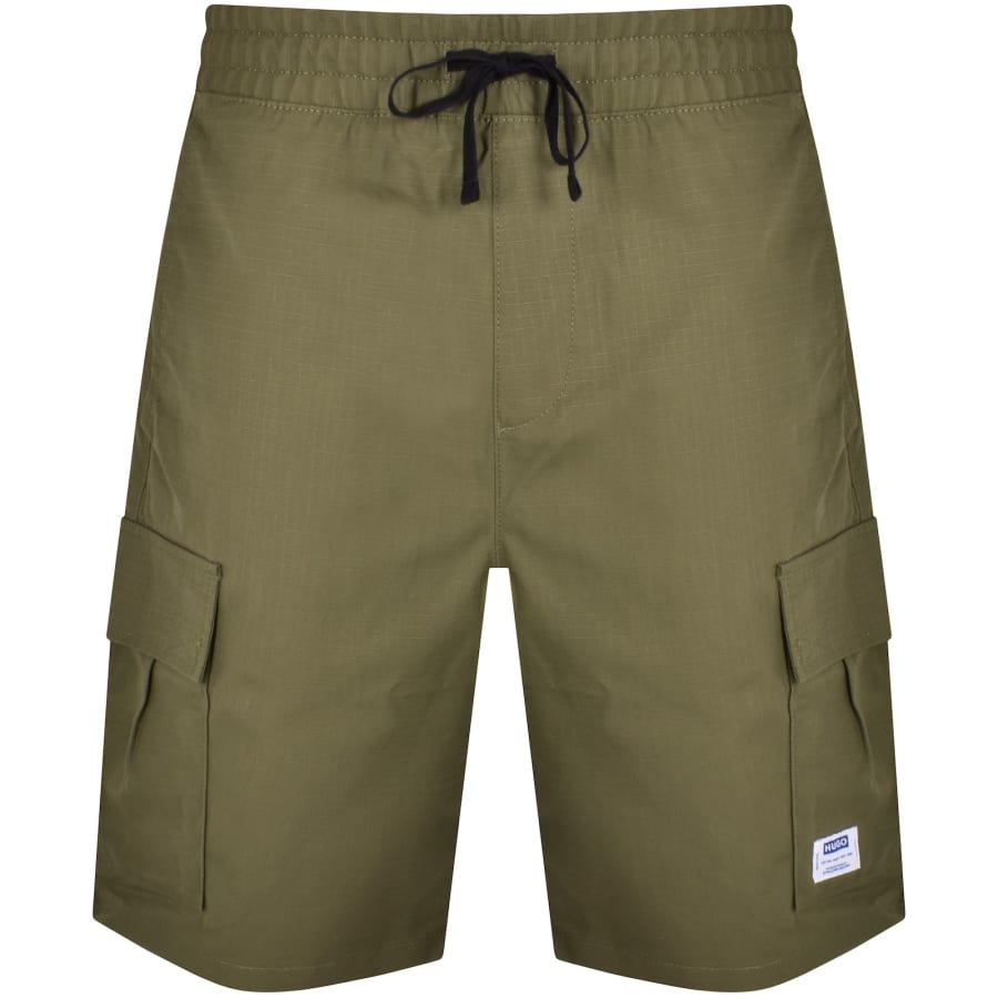 Hugo boss khaki shorts top